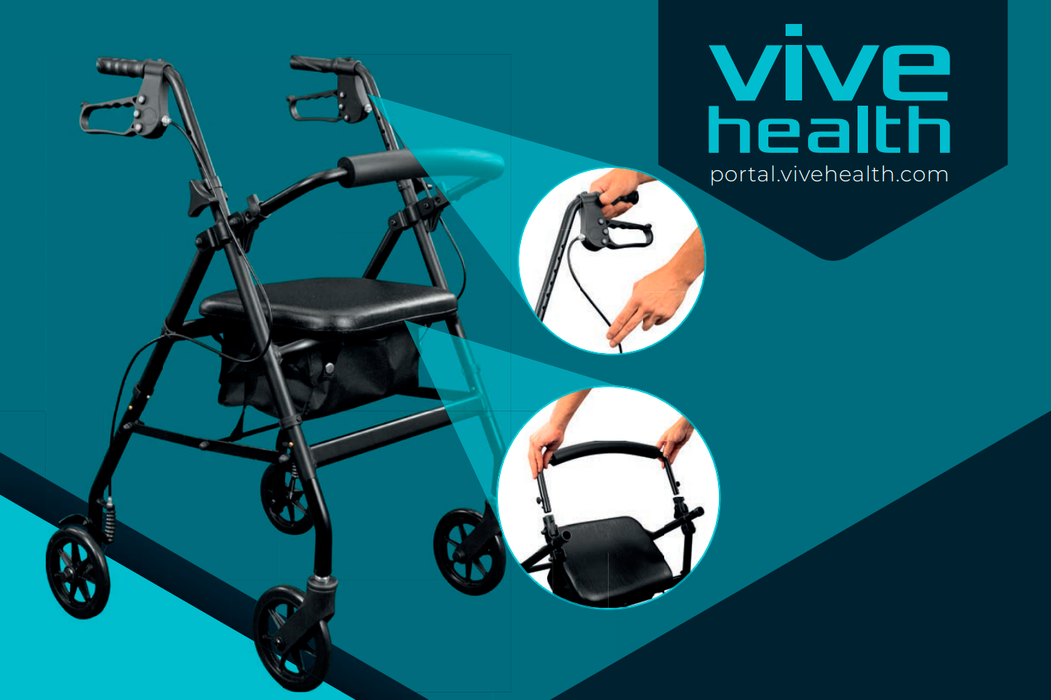 Vive Health Lightweight Rollator