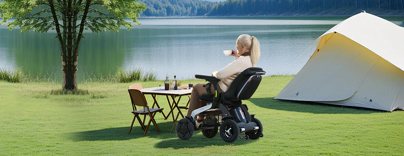 Meducare Robooter E60 All Terrain Smart Powerchair w/ Omni-Directional Wheels