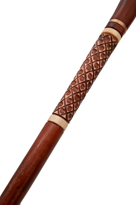 Dragon Handcrafted Wooden Walking Cane with Ergonomic Handle