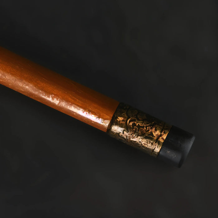 Majestic Heirloom: Artisan Walking Cane with Exquisite Vintage Details