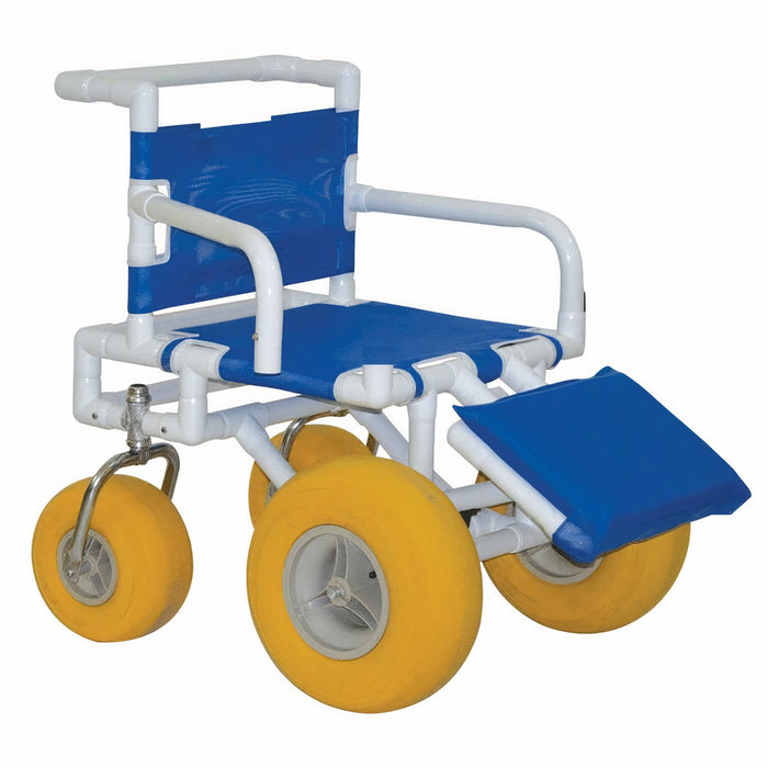 MJM All Terrain Wheelchair 722-ATC-ELR-YEL