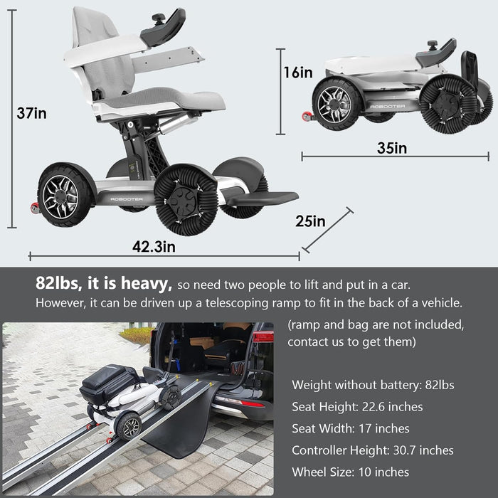 Meducare Robooter X40 Automatic Folding All-Terrain Smart Powerchair