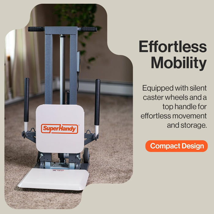 SuperHandy GoRise FS - Electric Floor to Standing Lift Assistant - 500Lbs Weight Limit