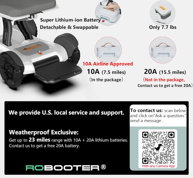 Meducare Robooter X40 Automatic Folding All-Terrain Smart Powerchair