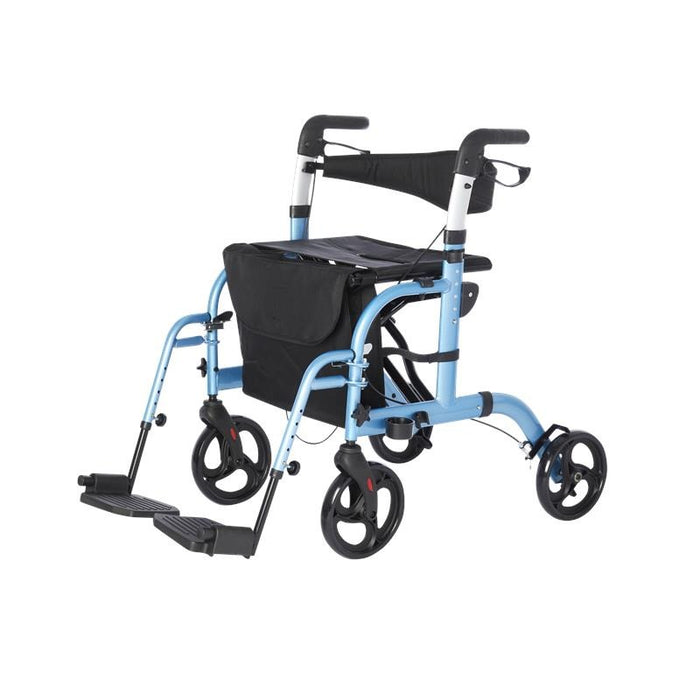 Rhythm Healthcare Translator - Rollator and Transport Chair - 2 in 1