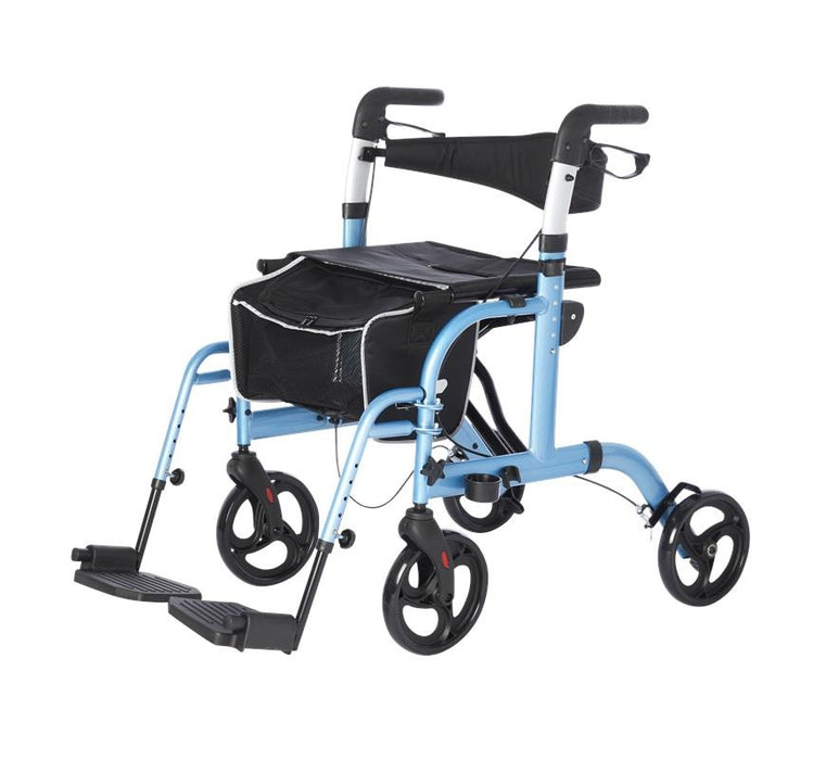 Rhythm Healthcare Translator - Rollator and Transport Chair - 2 in 1