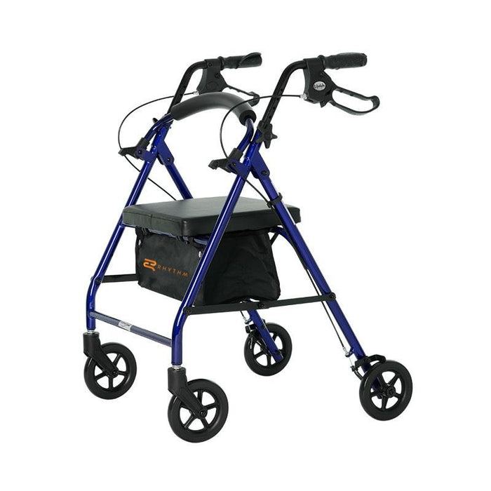 Rhythm Healthcare Royal - Aluminum 4 Wheel Rollator