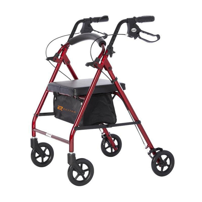 Rhythm Healthcare Royal - Aluminum 4 Wheel Rollator