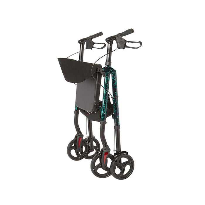 Rhythm Healthcare Royal Deluxe Universal - Aluminum 4 Wheel Rollator with Universal Height Adjustment