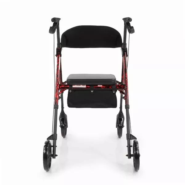 Rhythm Healthcare Royal Deluxe Universal - Aluminum 4 Wheel Rollator with Universal Height Adjustment