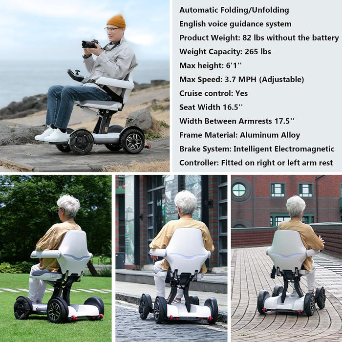 Meducare Robooter X40 Automatic Folding All-Terrain Smart Powerchair