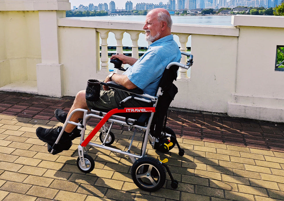 Metro Mobility ITRAVEL LITE Portable Electric Wheelchair