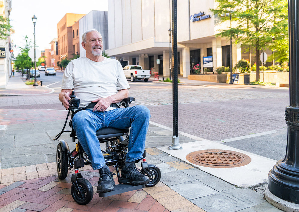 Metro Mobility ITRAVEL PLUS Folding Electric Wheelchair