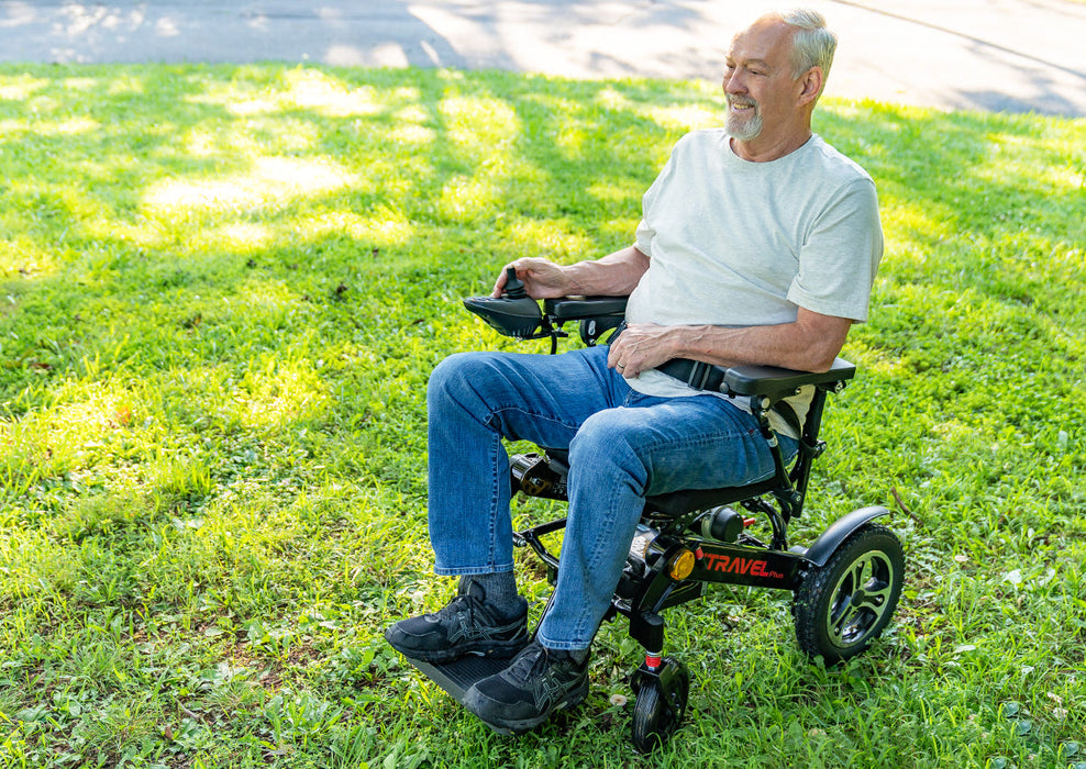 Metro Mobility ITRAVEL PLUS Folding Electric Wheelchair