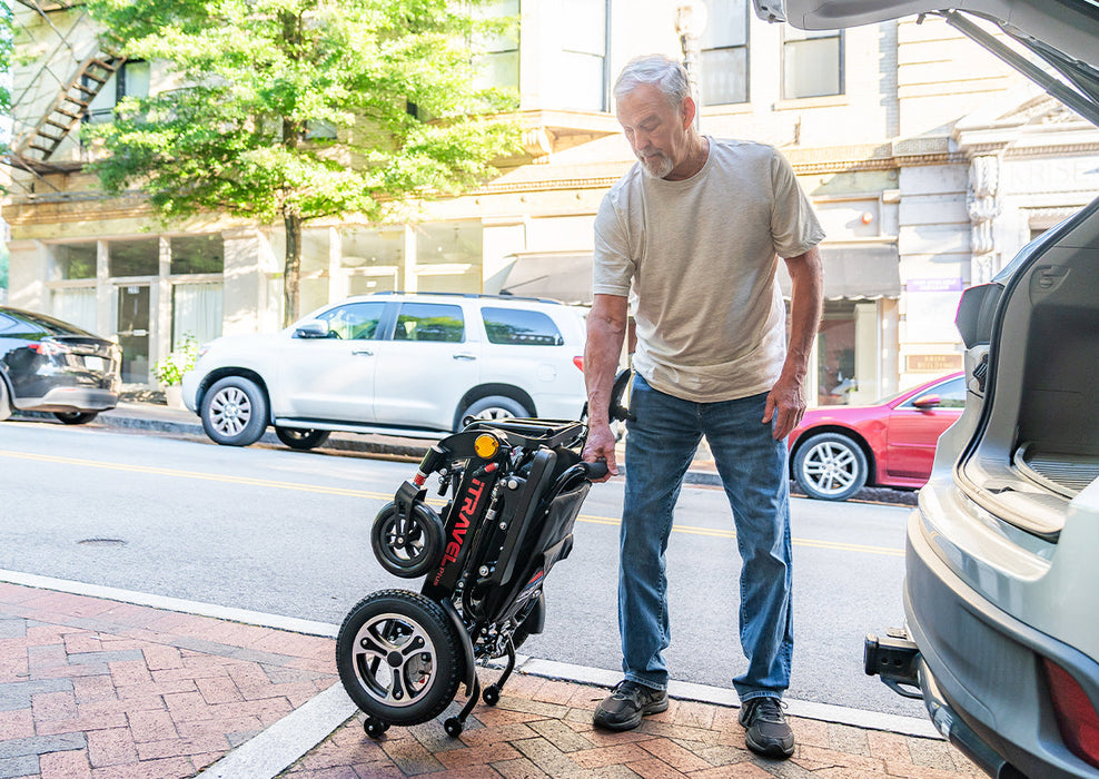 Metro Mobility ITRAVEL PLUS Folding Electric Wheelchair