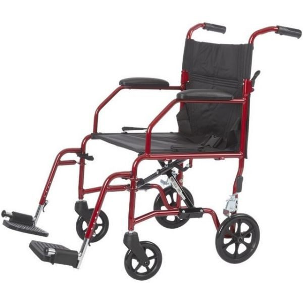 Rhythm Healthcare 19" Aluminum Companion Transport Chair