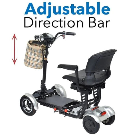 Plus ComfyGO MS-3000 Plus Foldable Mobility Scooter Adjustable Direction Bar