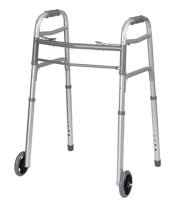 Rhythm Healthcare Two Button Folding Walker