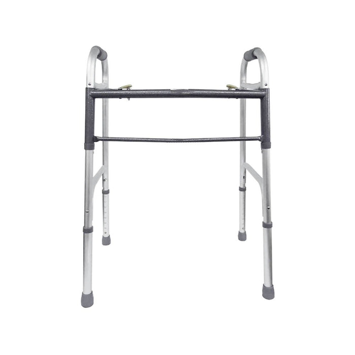 Rhythm Healthcare Bariatric Extra Wide Two Button Folding Walker