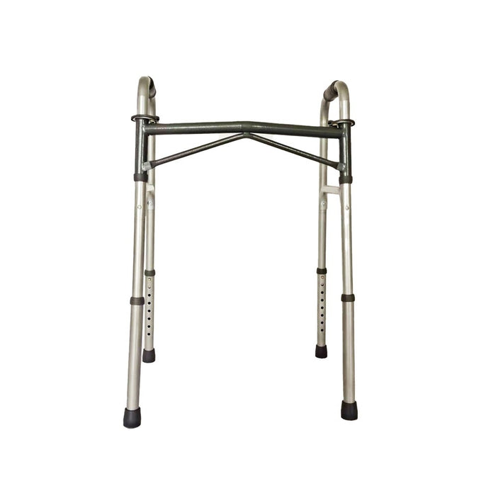 Rhythm Healthcare Steel Two Button Folding Walker Junior