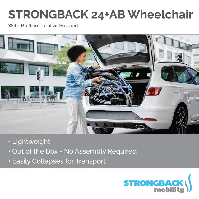 STRONGBACK 24 +AB Wheelchair (1007AB-Parent)