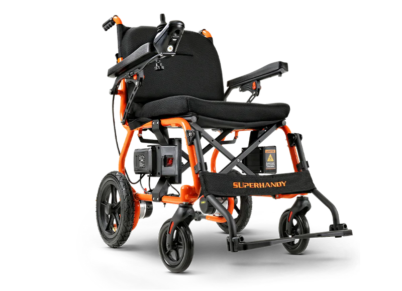 SuperHandy GoRide 2 Electric Wheelchair - 48V 2Ah Battery, 330 Lbs Max Weight