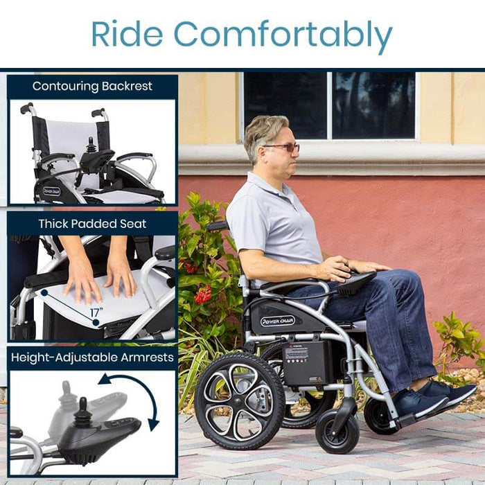 Vive Compact Folding Power Wheelchair