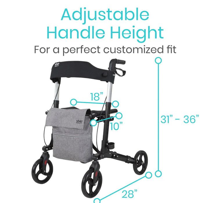 Vive Health Rollator Walker