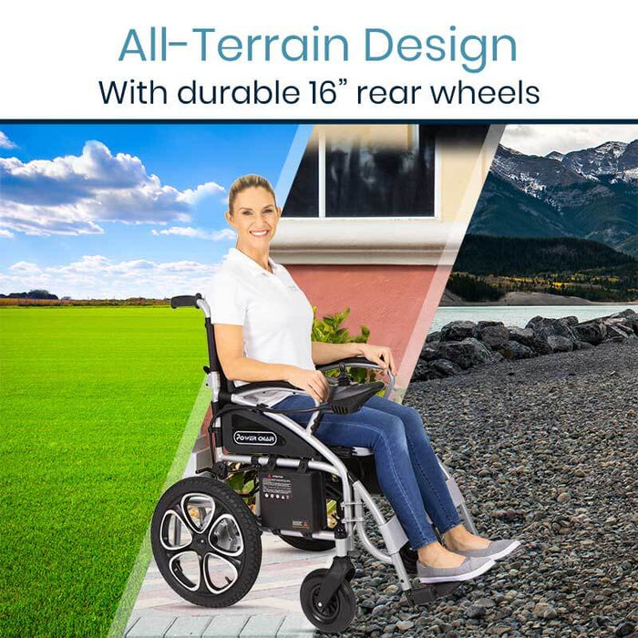 Vive Compact Folding Power Wheelchair