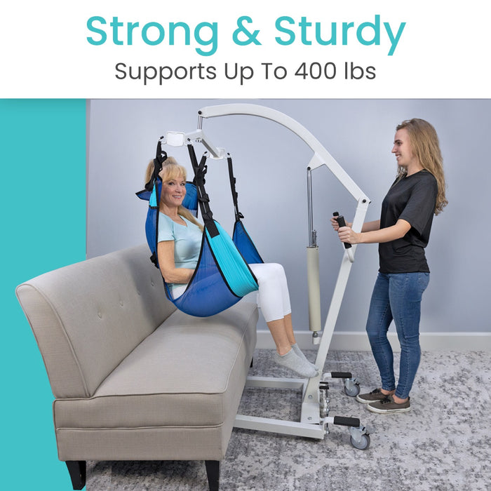Vive Health Hydraulic Patient Lift with Sling