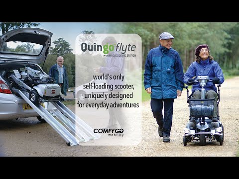 How to install the MK2 Self-Loading Docking Station for Quingo Flyte Mobility Scooter Guide