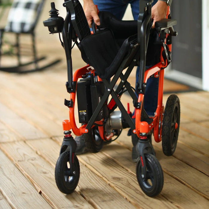 SuperHandy GoRide Electric Wheelchair - 24V 6Ah Battery, 220 Lbs Max Weight