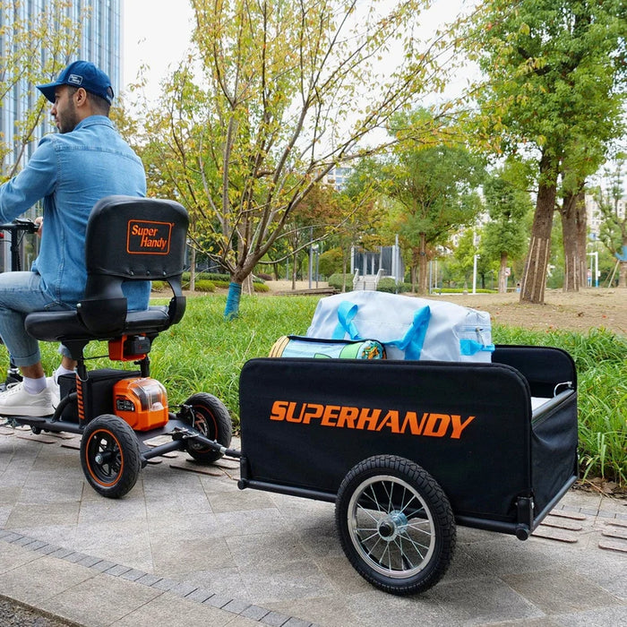 SuperHandy Explorer Mobility Scooter - Heavy-Duty Design, 48V 2Ah Battery, 350 lb Capacity