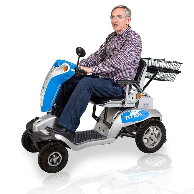 Tzora Titan 4-Wheel Folding Mobility Scooter